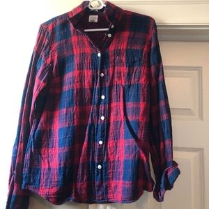 J.Crew flannel button-down
